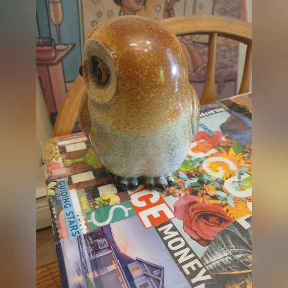 NWT Ceramic Owl Figure - Picture 2 of 6